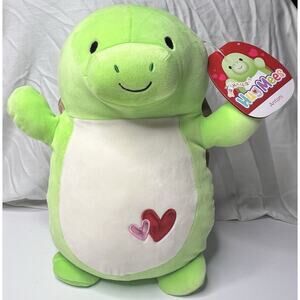ANTONI 15in TURTLE Hug Mees Valentine’s Hearts Squishmallows Plush Toy NWT
